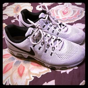Gray and black Nikes!